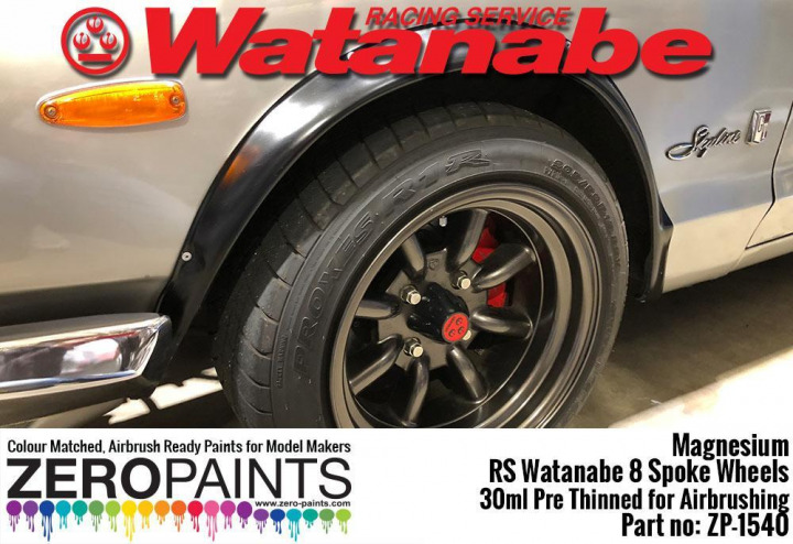 Boxart Magnesium Paint for RS Watanabe 8 Spoke Wheels  Zero Paints