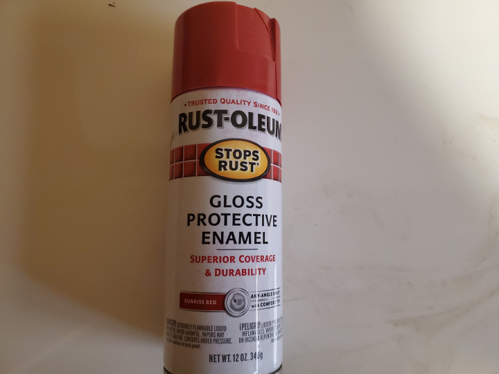 Boxart Sunrise Red 77628 Rust-oleum