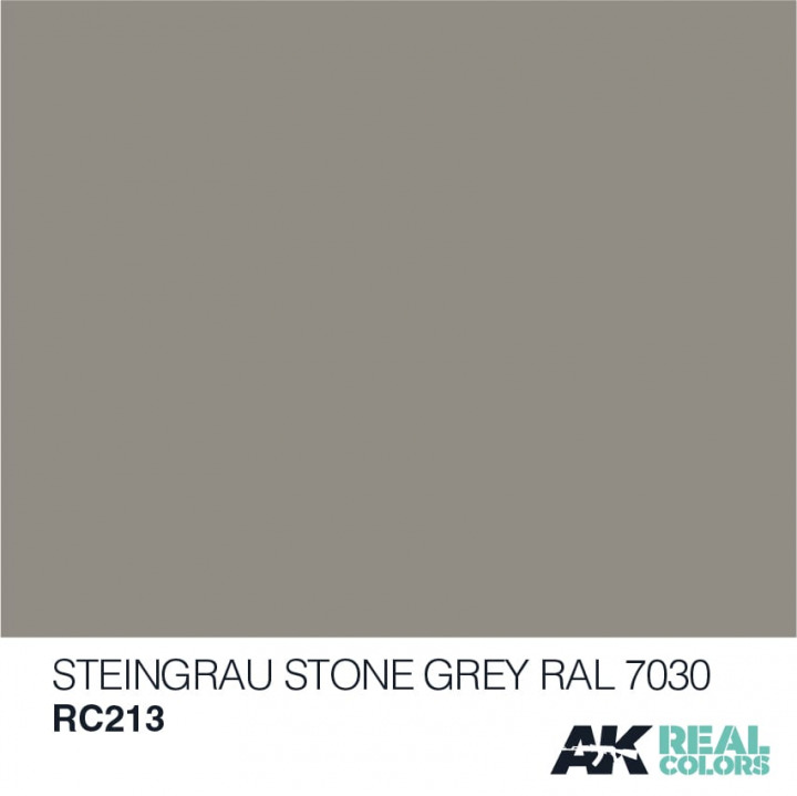 Boxart Steingrau Stone Grey RAL 7030  AK Real Colors