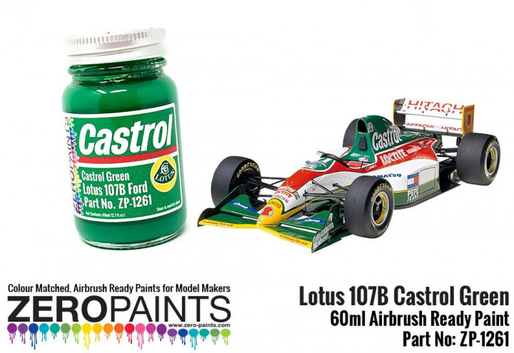 Boxart Castrol Green Lotus 107B  Zero Paints