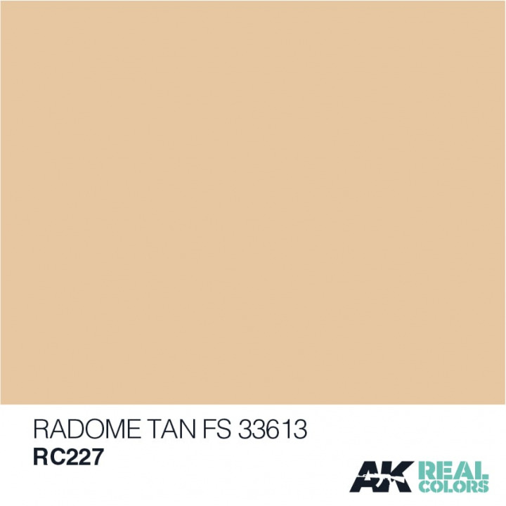 Boxart Radome Tan FS 33613  AK Real Colors