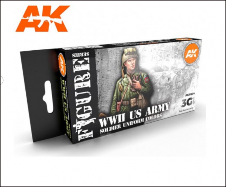 Boxart ww2 us army AK 11634 AK 3rd Generation - Figure