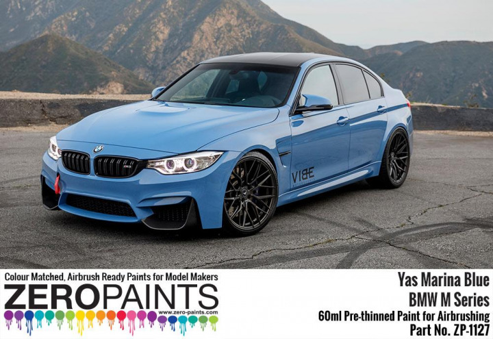 Boxart BMW Yas Marina Blue  Zero Paints