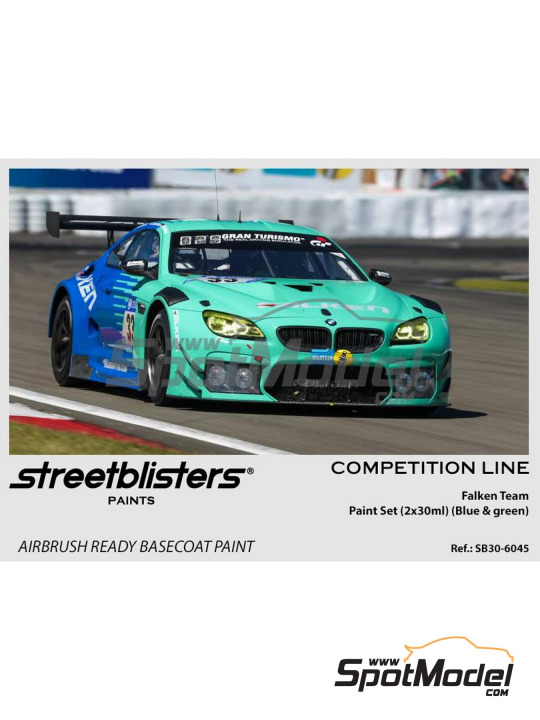 Boxart Falken Team Blue - Green  StreetBlisters Paints