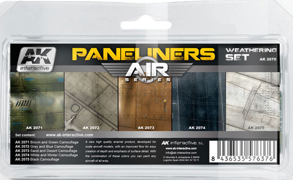 Boxart Paneliners  AK Interactive Air Series