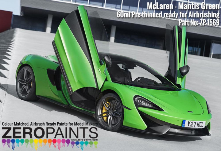 Boxart McLaren Mantis Green  Zero Paints