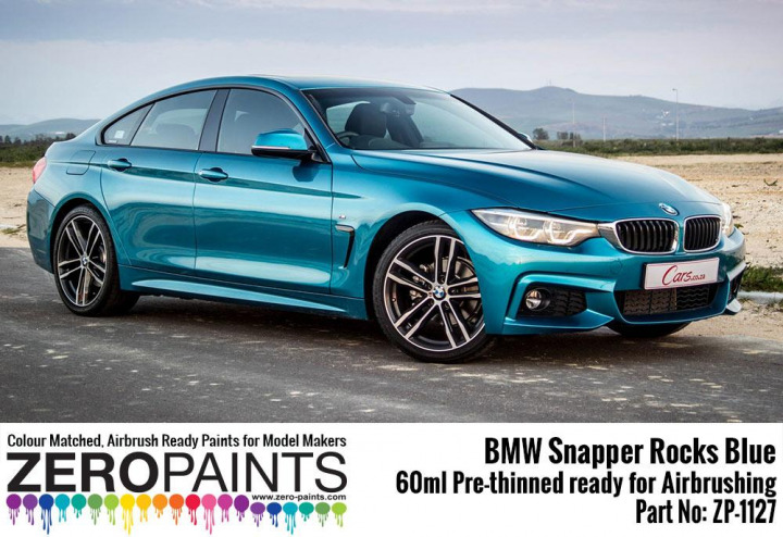 Boxart BMW Snapper Rocks Blue Pearl  Zero Paints