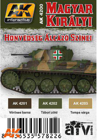 Boxart Magyar Királyi Honvédség Álcázó Színei AK 4200 AK Interactive