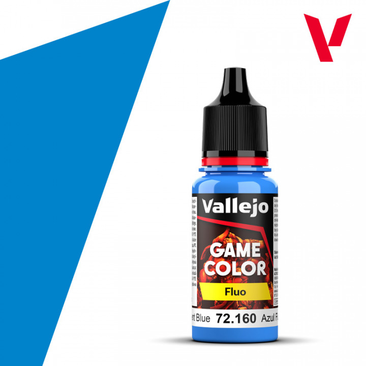 Boxart Fluorescent Blue  Vallejo Game Color