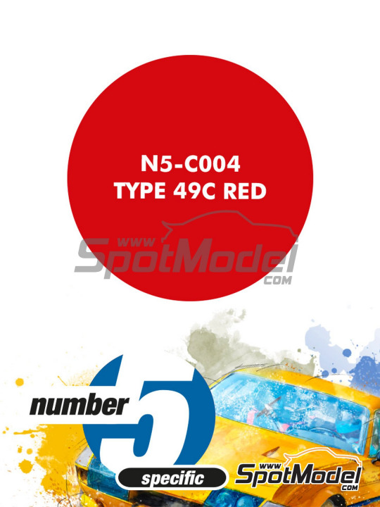 Boxart Type 49C Red  Number Five