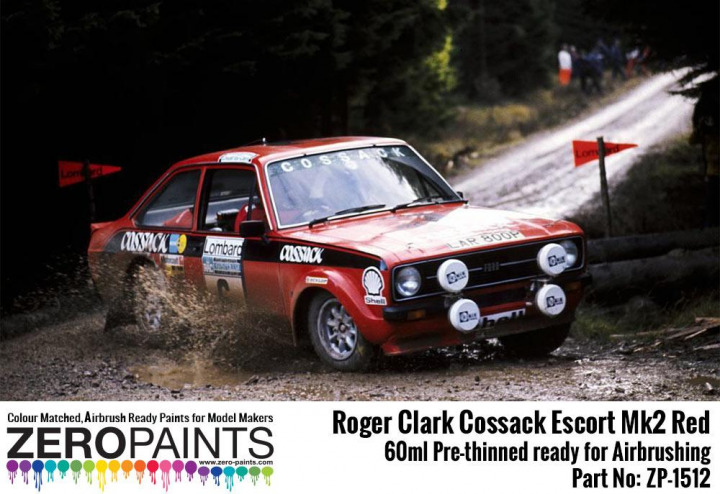 Boxart Roger Clark Cossack Escort Mk2 Red  Zero Paints