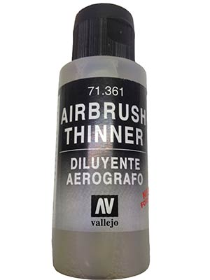Boxart Airbrush Thinner 71.361 Vallejo Model Air