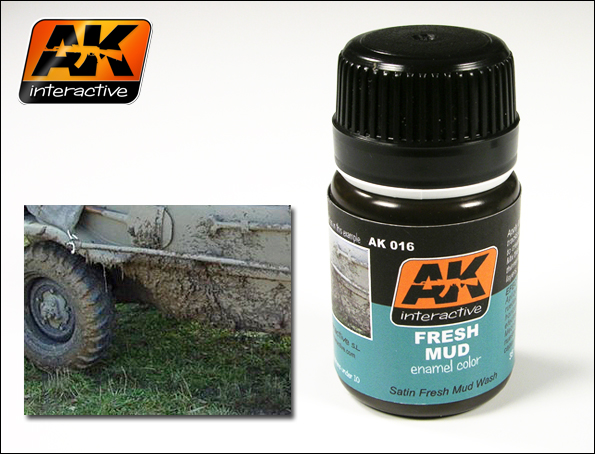 Boxart Fresh Mud: Satin Fresh Mud Wash AK 016 AK Interactive