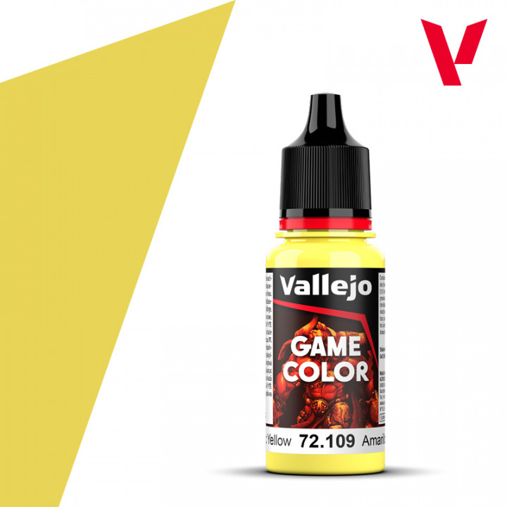 Boxart Toxic Yellow  Vallejo Game Color