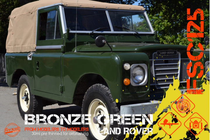 Boxart Bronze Green Land Rover  Fire Scale Colors