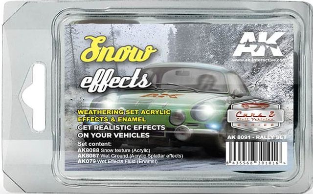 Boxart Snow Effects AK 8091 AK Interactive