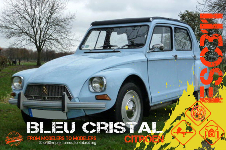 Boxart Bleu Cristal Citroen  Fire Scale Colors