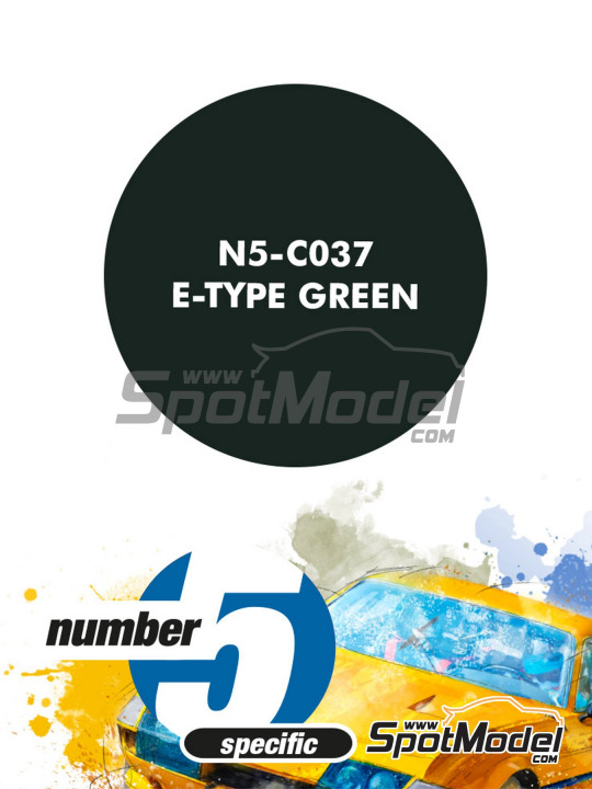 Boxart E-Type Green  Number Five