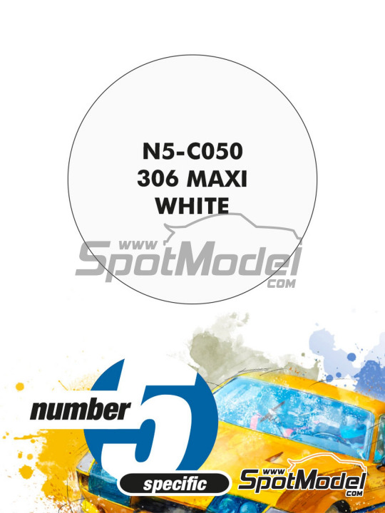 Boxart 306 Maxi White  Number Five