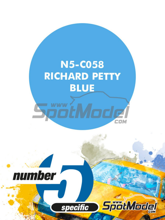 Boxart Richard Petty Blue  Number Five