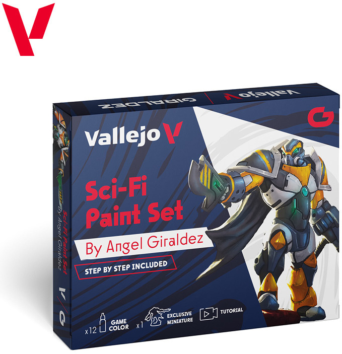 Boxart Sci-Fi Paint Set  Vallejo Game Color