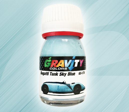 Boxart Bugatti Tank Sky Blue  Gravity Colors