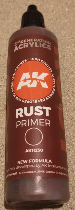 Boxart AK Rust Primer AK11250 AK 3rd Generation - General