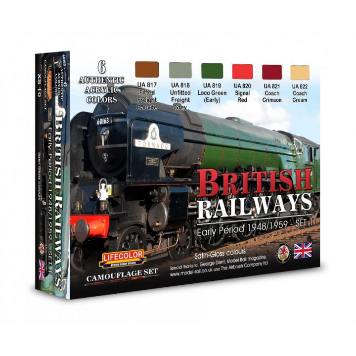 Boxart British Railways - Early Period 1948/1959 - Set 1  Lifecolor