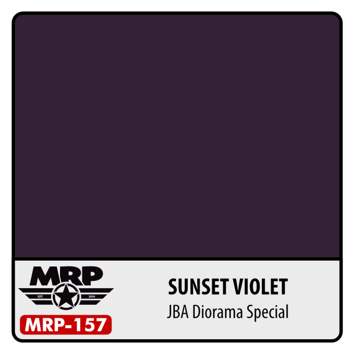 Boxart Sunset Violet (JBA Diorama special) MRP-157 MR.Paint